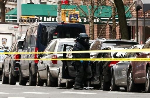 On Sunday, the police bomb squad inspected a car near to the scene of the previous day's incident, an AFP correspondent saw