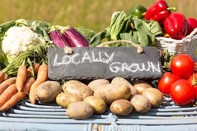 locally grown produce