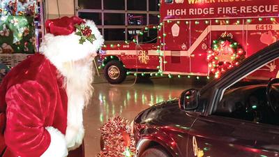 High Ridge Fire Prot Dist High Ridge Fire holds drive-thru Christmas party | Local News ...