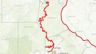 The Big River that runs through most of Jefferson County