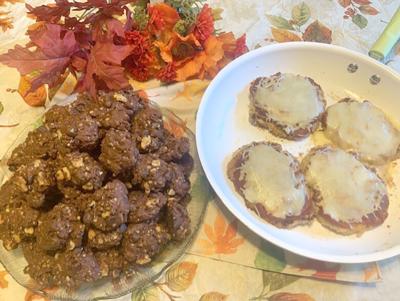 My Leader Yummy: Pork Cutlets Parmesan and Chocolate Oatmeal Crispies
