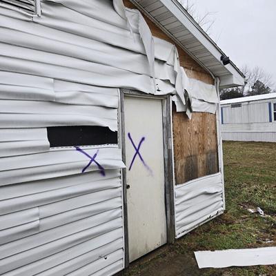 A vacant mobile home in the 12000 block of Pleasant Heights Road south of Festus has become an “eyesore and a danger” to nearby residents, according to Lewis “Rabbit” Pippin.