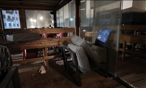 The owner of the burnt-out bar insisted all safety regulations were followed