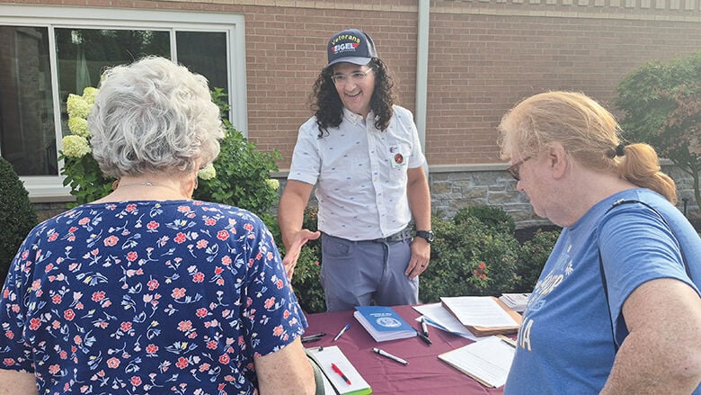 Oscar Harrell on Aug. 21 started collecting signatures for his petition to remove Arnold City Attorney Bob Sweeney and Arnold Prosecuting Attorney Allison Sweeney from their positions.