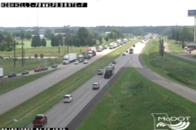 Interstate 70 closed at Exit 179 after tractor trailer fire