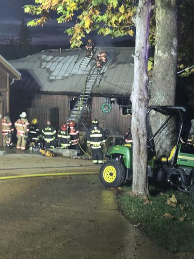 Hillsboro house fire spread to nearby home; two firefighters injured