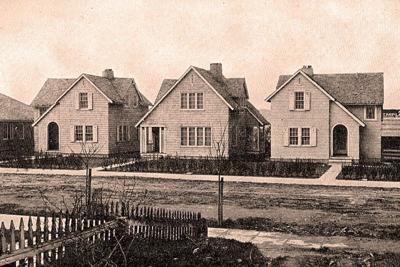 The U.S. Housing Corporation built nearly 300 homes in Bremerton, Wash., during World War I.