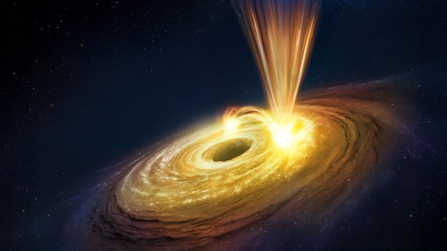 Flaring black hole whips up ultra-fast winds of more than 37,000 miles per SECOND