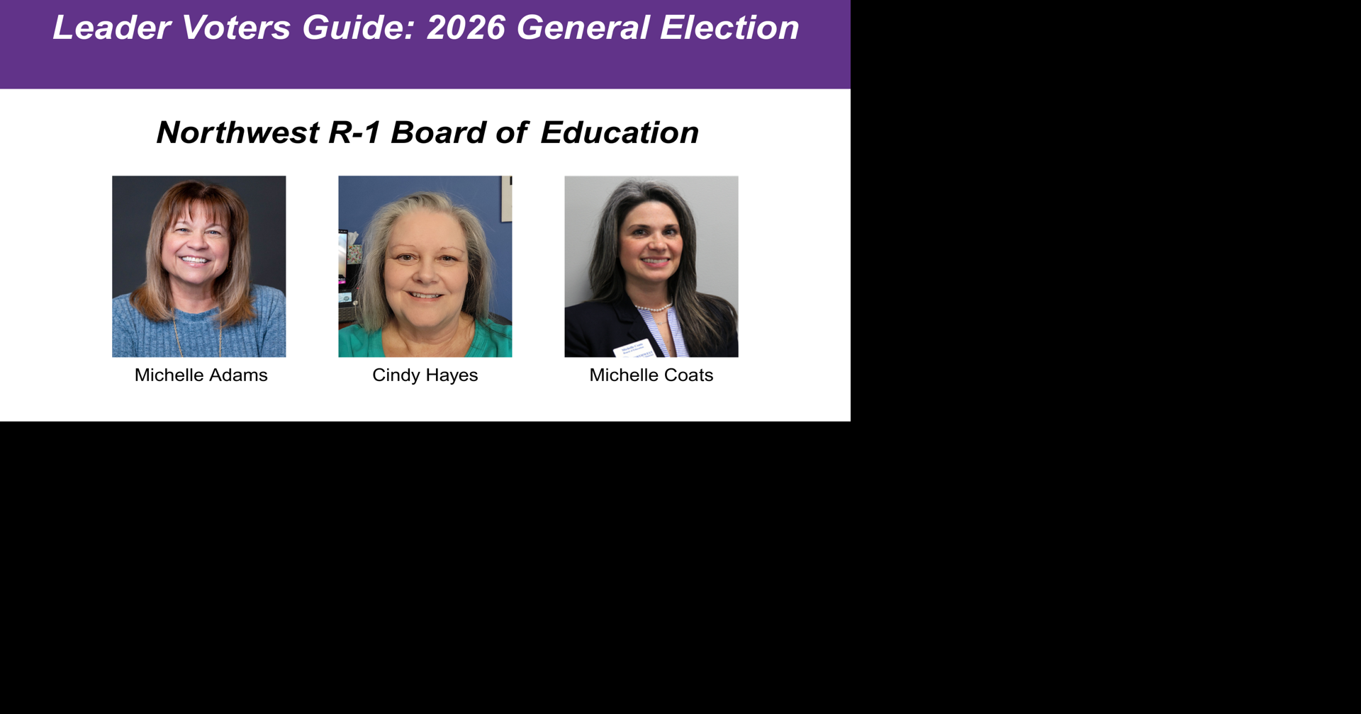 Five seek three seats on Northwest’s Board of Education