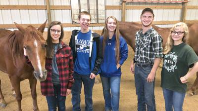 Hillsboro kids with horses