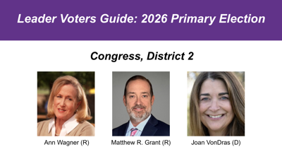 Voters guide: 2026 Primary election congress dist. 2