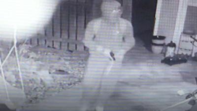 This person was caught on surveillance footage looking through vehicles on Ashford Place in Festus.