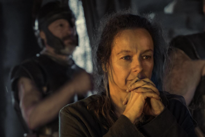 Nolan's Circe, played by Samantha Morton, is more like a fairy-tale witch than an ancient goddess.