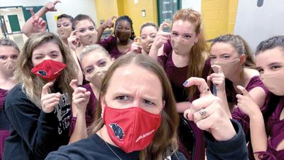 Herculaneum High School dance team