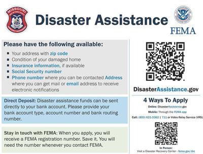 FEMA recovery specialists coming to Arnold on Wednesday, Friday