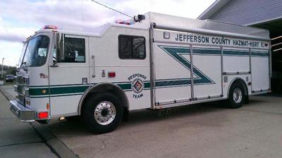 Jefferson County Hazardous Material truck