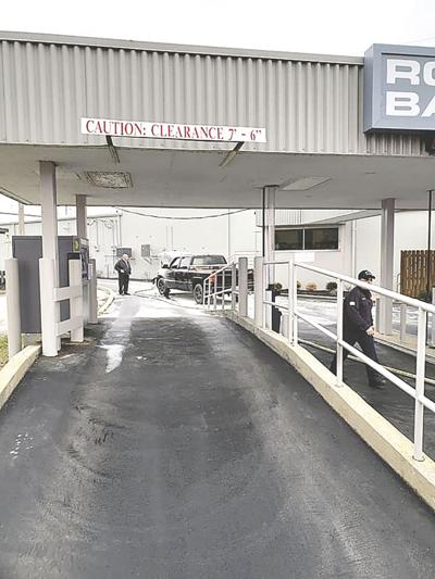 eureka fire pickup at rockwood bank