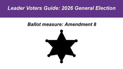 Voters guide: Amendment 8