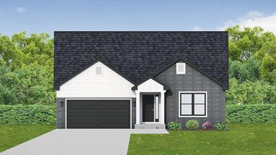 Artist rendering of a house model available in the new Konert Valley subdivision located about a half mile from Old Hwy. 21.