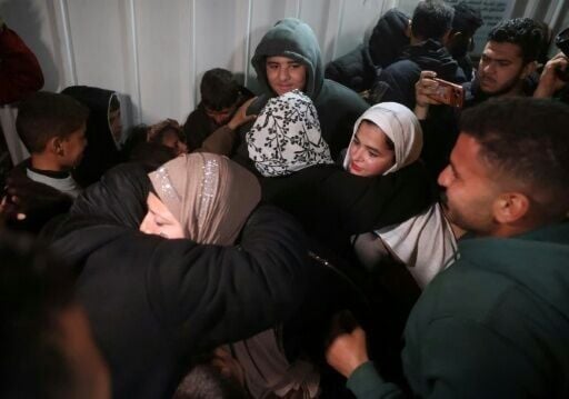 Palestinians entering Gaza through Rafah crossing reuniting with families after Israel reopened the gateway days ago