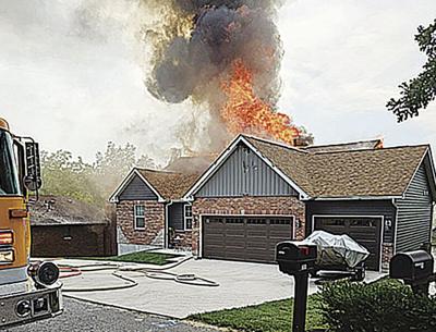 This house on Waterford Drive in the Hillsboro area was destroyed by a June 4 fire.