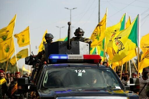 Iraqi security forces joined a funeral procession for pro-Iran militants killed in a strike on Baghdad