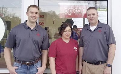 submitted -- Jeff Gulick, left, Lisa Long and Brandon Long color.jpg