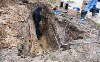 Fox water main break