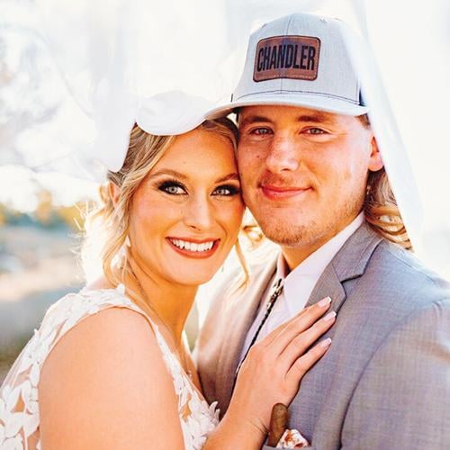 Sky-Ann and Ethan Chandler got married in October last year.