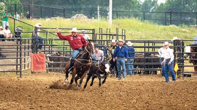Calf roping is just one of the events that will be featured at the rodeo.