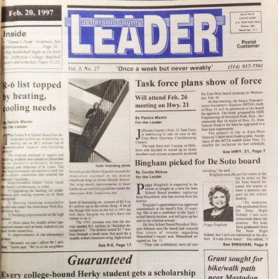 20 years ago this week Feb 1997