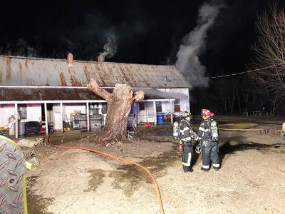 A Feb. 21 fire destroyed a home on Ridge Road in Dittmer, but the 20 chickens inside were rescued.