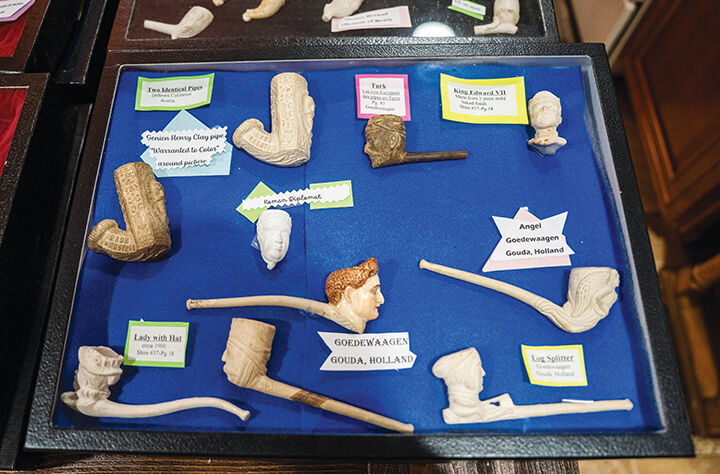 Clay pipes from Holland.