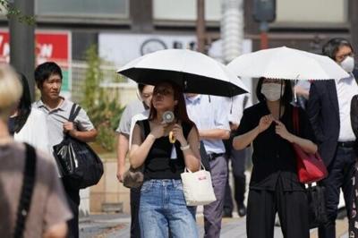 Blistering temperatures rising to 40C and above will now be branded "cruelly hot" or "kokusho-bi" in Japan