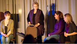 Comtrea event with Meredith Baxter, original play drew crowd of 200-plus