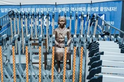 Japan forced up to 200,000 women from Korea, China and southeast Asia into sexual slavery from 1932 until 1945 and the issue remains a sore point in Tokyo's relations with its neighbours