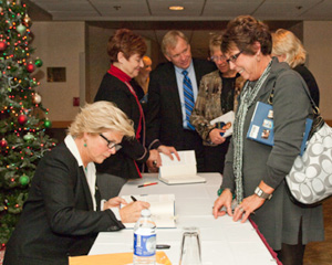 Comtrea event with Meredith Baxter, original play drew crowd of 200-plus