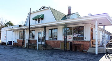 The building that used to house Bruns' General Store, later the Dittmer AG