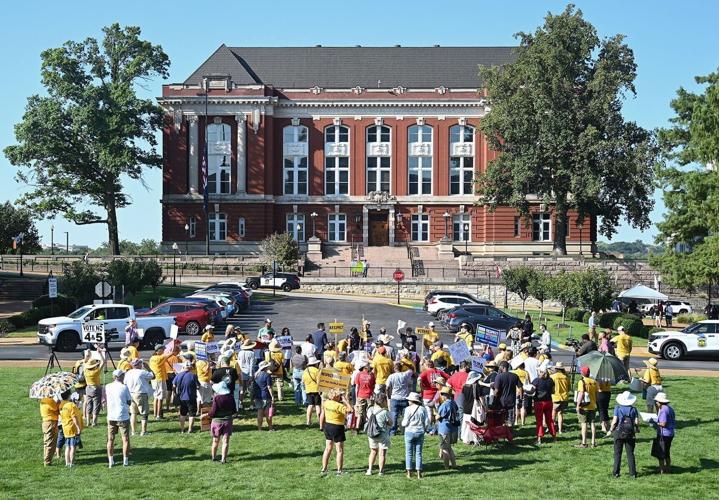 Respect MO Voters gathers in protest