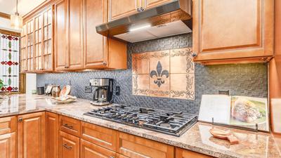 A&M Urban Renewal renovated this kitchen in a house at Central West End in St. Louis.