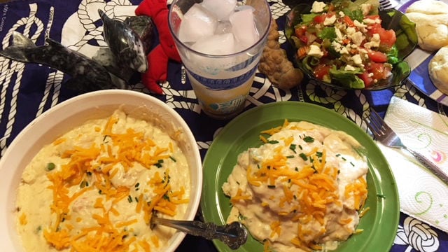 seafood shortcakes