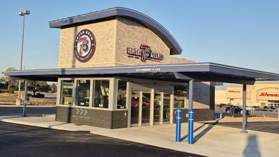 The 7 Brew drive-thru coffee stand, 1275 Jeffco Blvd., in Arnold is scheduled to open Oct. 20 with a grand opening event planned for Oct. 25.