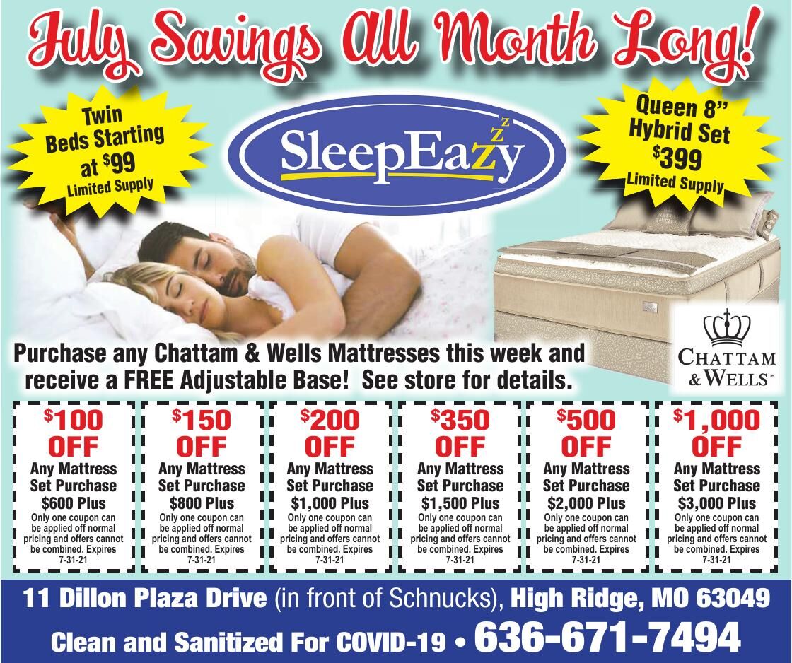 Sleep Eazy RE July 2021