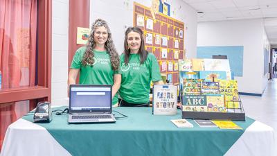 Missy Raley, left, and Melissa Johnston are the children’s directors at Genesis Church.