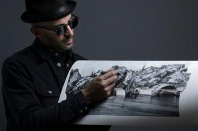 'You will be completely lost in terms of your sense of direction and reference points in relation to the outside world,' JR told AFP