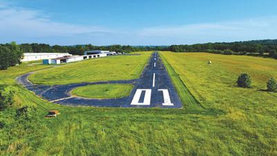 The airport’s owner is in the process of selling it and surrounding properties.