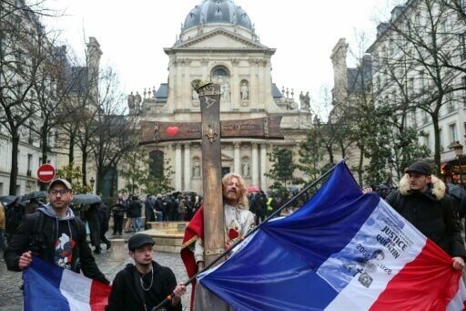 'Pray for Quentin': the killing of a 23-year-old far-right sympathiser in the French city of Lyon has triggered protests