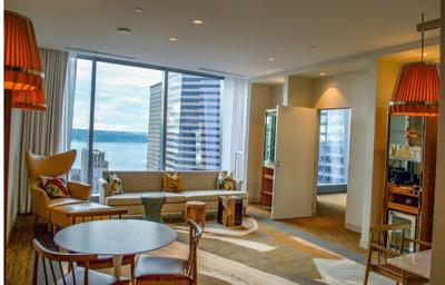 Inside Lotte Hotel Seattle