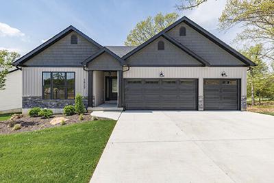 This display home is in the Kensington Ridge subdivision in Herculaneum.