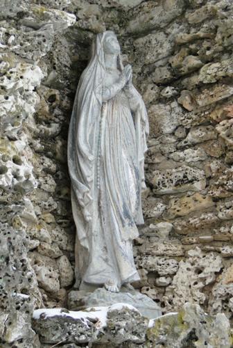 A statue at the Shrine to Our Lady of Perpetual Help